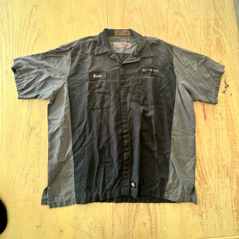 button up work shirt